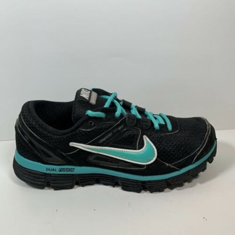 Nike Women’s Size 7 Dual Fusion X 407847-004 Black Running Shoes - Picture 4 of 11